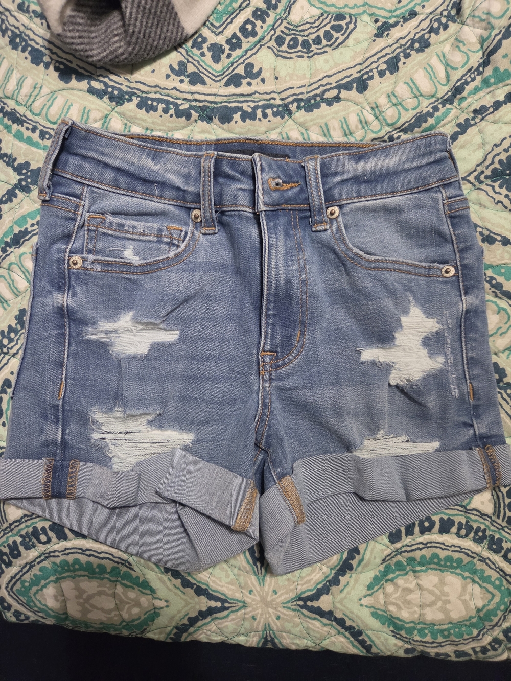 Aeropostale Denim High Rise Midi